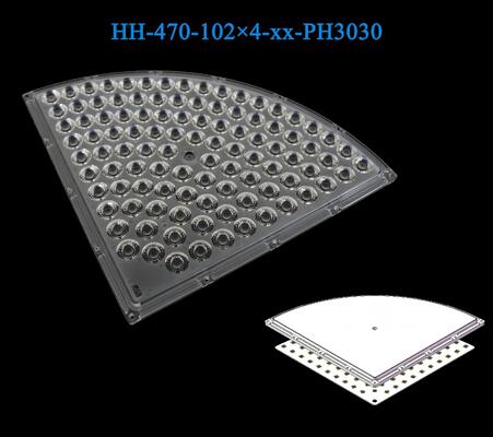 High-Output Arena Lens 272×272mm | 408pcs 3030 LEDs | 10°–90° Multiple Options & Low-Glare Optics